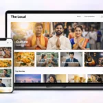 Who is the developer of the The Local website?