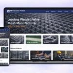 Who is the developer of the MM Industries website?
