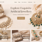 Who is the website developer of Glyters in India?